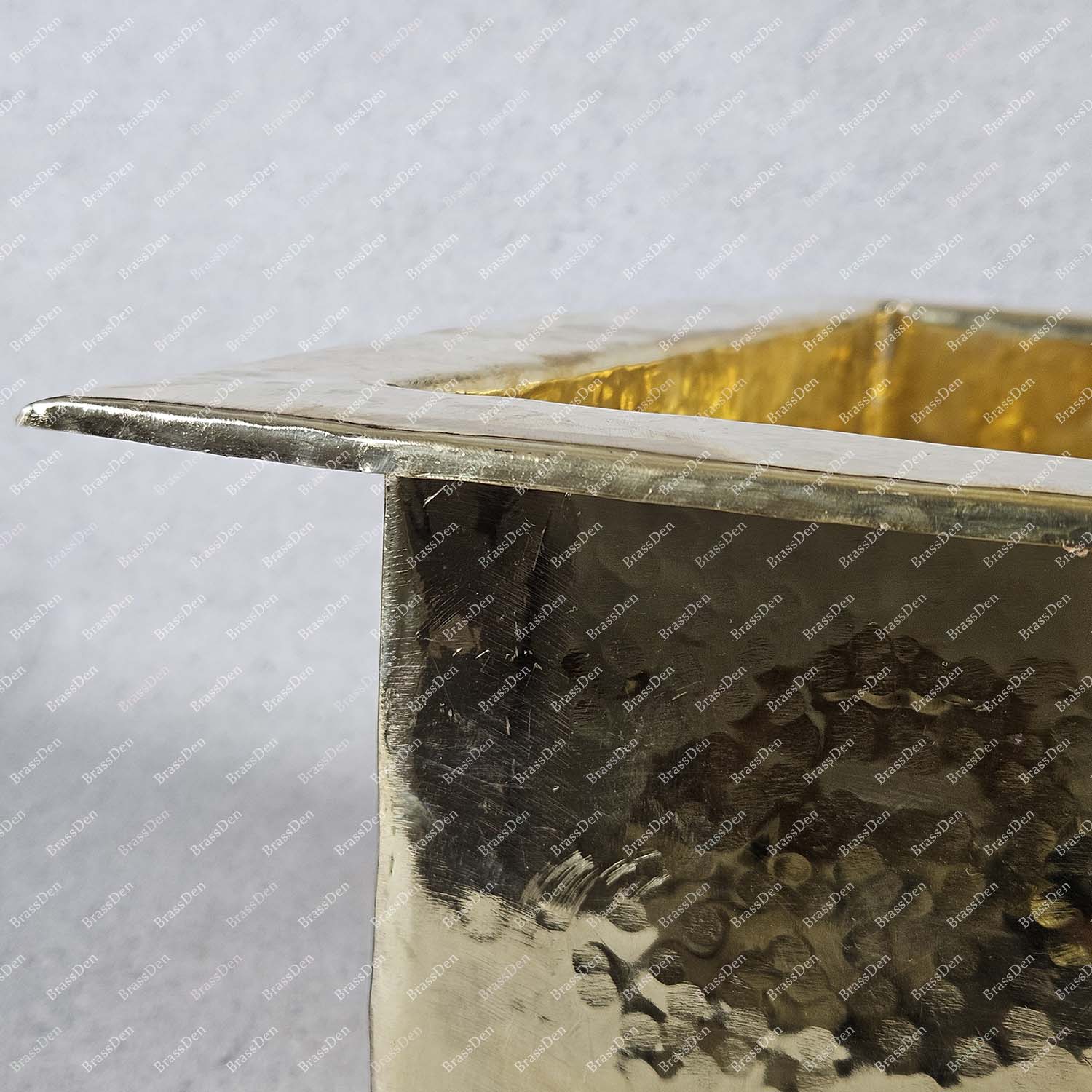 Undermount Brass Kitchen Sink – Unlacquered Drop-In Island Bar Sink