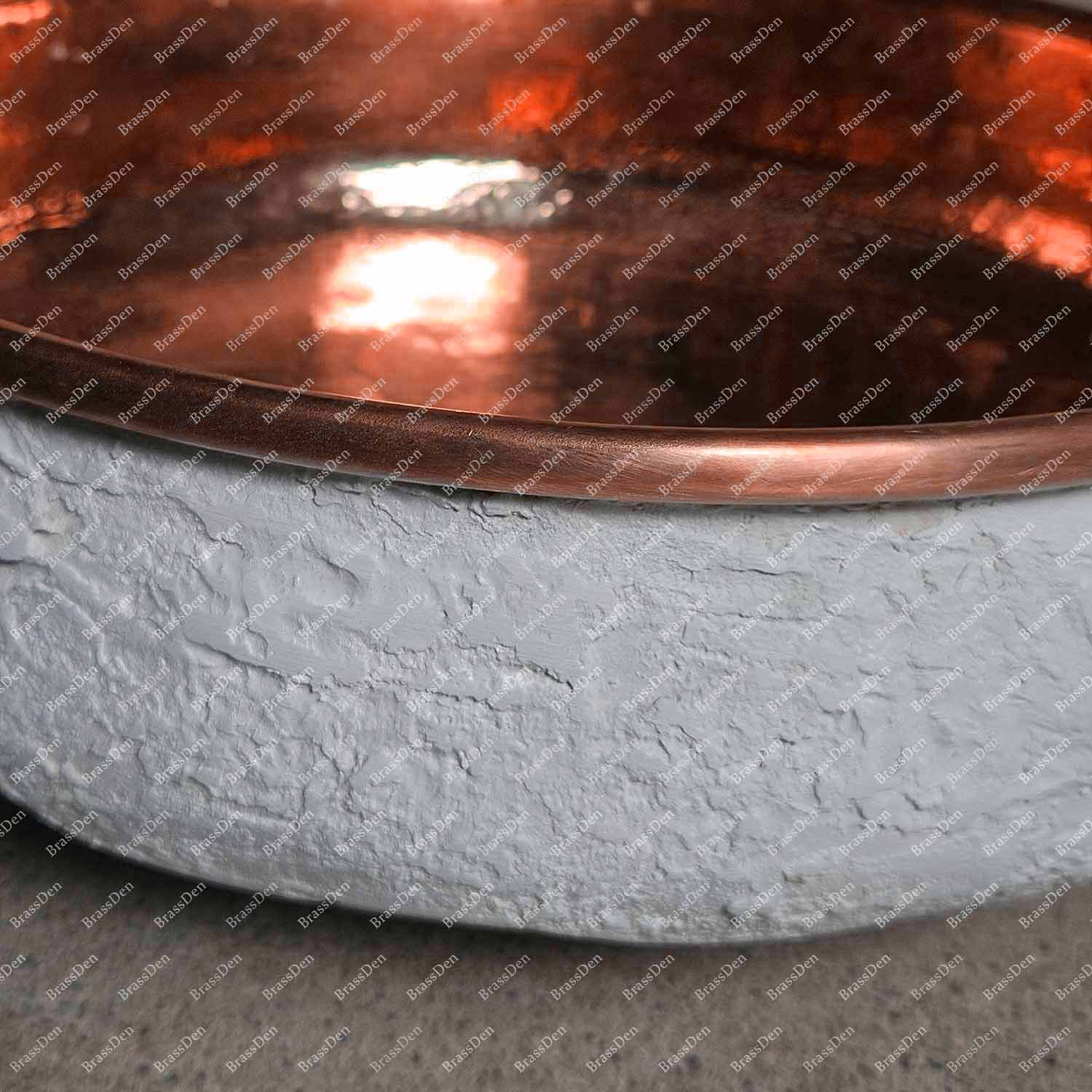 Handmade Copper Bathroom Sink – Copper Bath Wash Basin