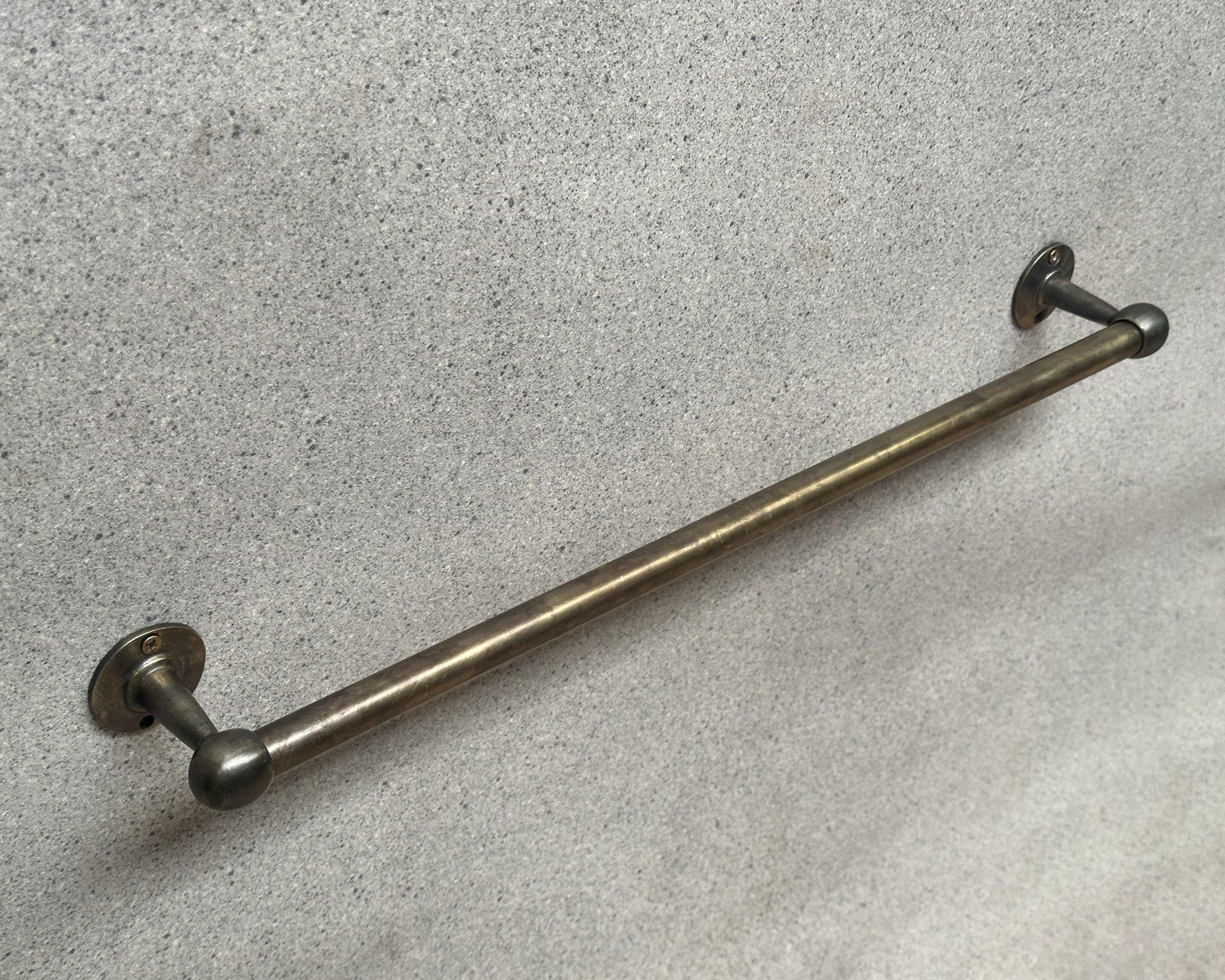 Oil Rubbed Bronze Towel Bar – Handcrafted Brass Kitchen & Bathroom Rail