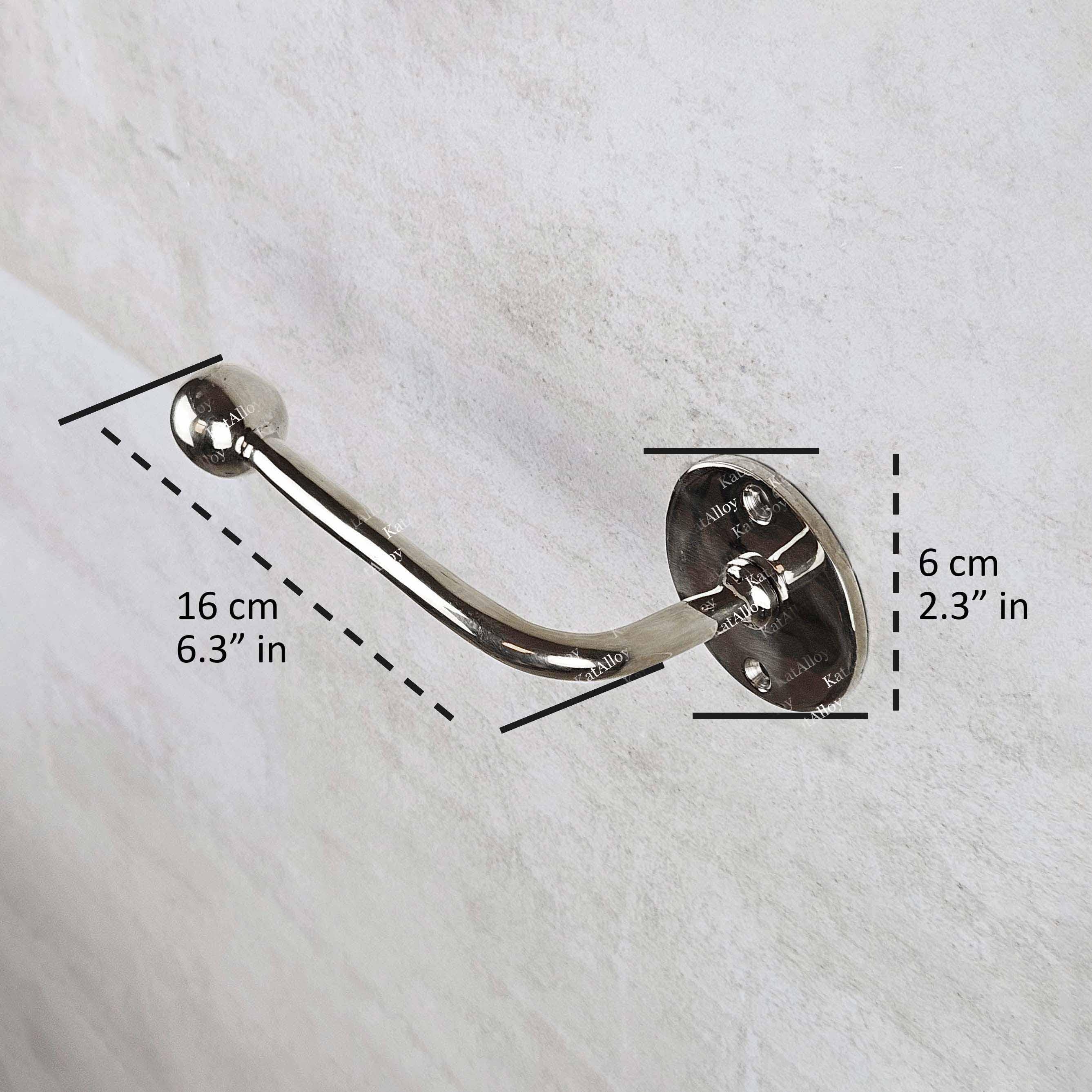 Polished Nickel Toilet Paper Holder – Solid Bathroom Roll Holder